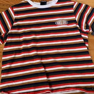 Striped Santa Cruz tee